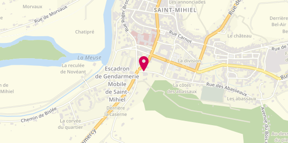 Plan de SIMÉON Michaël, 4 Rue des Abasseaux, 55300 Saint-Mihiel