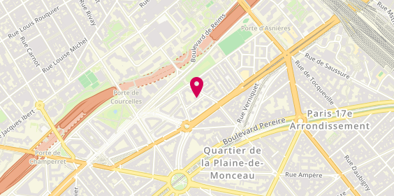 Plan de BROUILLET Virginie, 2 Rue Gervex, 75017 Paris