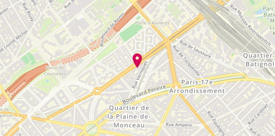 Plan de MENDES Valérie, 23 Boulevard Berthier, 75017 Paris