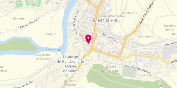 Plan de LESCROART Romuald, 9 Rue de la Buanderie, 55300 Saint-Mihiel