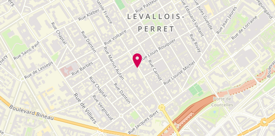 Plan de HASSID Raphaël, 47 Rue Anatole France, 92300 Levallois-Perret