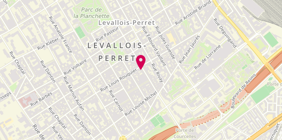 Plan de SONZOGNI Annabelle, 47 Rue du President Wilson, 92300 Levallois-Perret