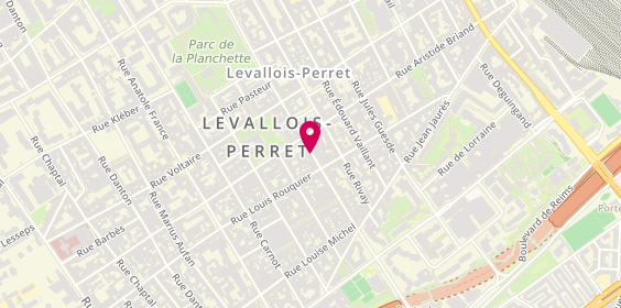 Plan de GUIOT Olivier, 57 Rue du President Wilson, 92300 Levallois-Perret