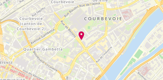 Plan de BOULAS Mathieu, 3 Bis Rue Carle Hebert, 92400 Courbevoie