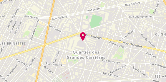 Plan de FERLIN Lucas, 23 Rue Vauvenargues, 75018 Paris