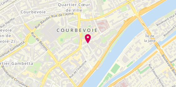 Plan de DOYEN Romain, 8 Bis Rue Sainte Marie, 92400 Courbevoie