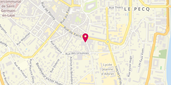 Plan de BOURNET Marion, 4 Bis Rue Alexandre Dumas, 78100 Saint-Germain-en-Laye