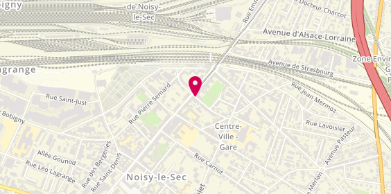 Plan de CARBONNEL Christian, 2 Rue de l'Union, 93130 Noisy-le-Sec