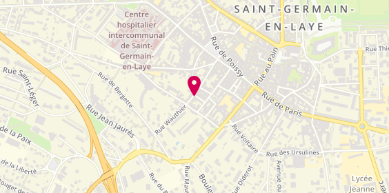Plan de CUBILLOS Inès, 33 Rue Wauthier, 78100 Saint-Germain-en-Laye