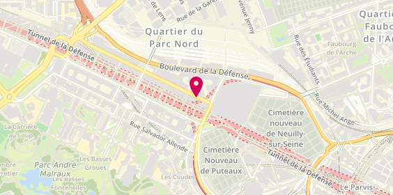 Plan de LE CORRE Mathilde, 46 Boulevard des Bouvets, 92000 Nanterre