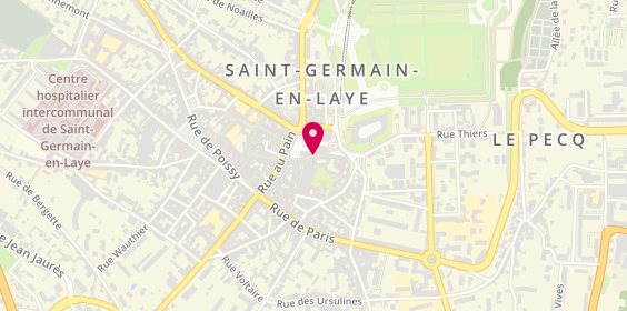 Plan de DELCOURT François, 14 Rue de la Salle, 78100 Saint-Germain-en-Laye