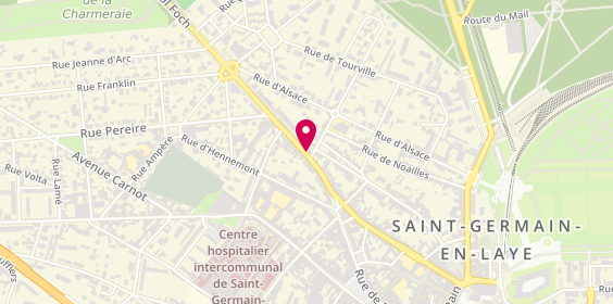 Plan de ARNOLD Isabelle, 108 Avenue Foch, 78100 Saint-Germain-en-Laye