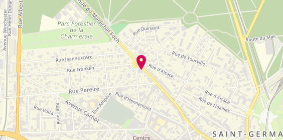 Plan de CASTRO Cécile, 103 Avenue du Maréchal Foch, 78100 Saint-Germain-en-Laye