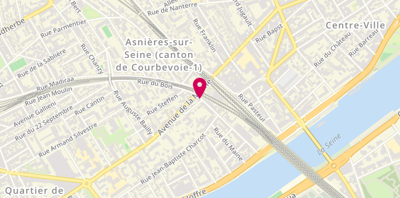 Plan de OUSTRIC Prisca, 49 Rue de Bretagne, 92600 Asnières-sur-Seine