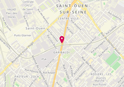 Plan de TRYNDIAK Adrien, 62 Avenue Gabriel Peri, 93582 Saint-Ouen-sur-Seine