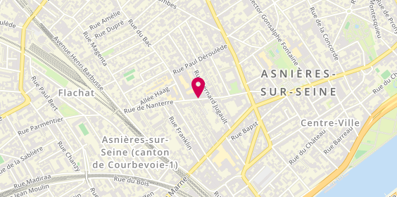 Plan de ANDREY Jérémy, 38 Rue de Nanterre, 92600 Asnières-sur-Seine