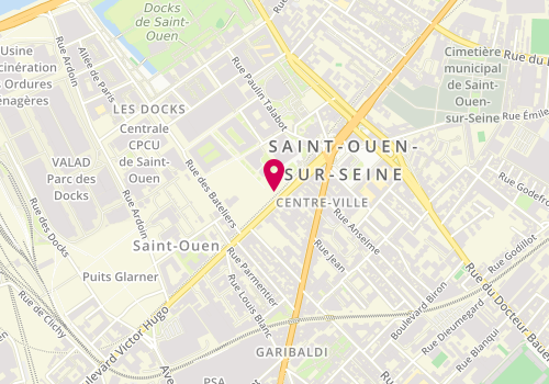 Plan de DE FARCY DE PONTFARCY Clothilde, 24 Boulevard Victor Hugo, 93400 Saint-Ouen-sur-Seine