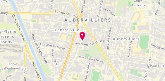 Plan de REY Agnès, 27 Rue de la Commune de Paris, 93300 Aubervilliers