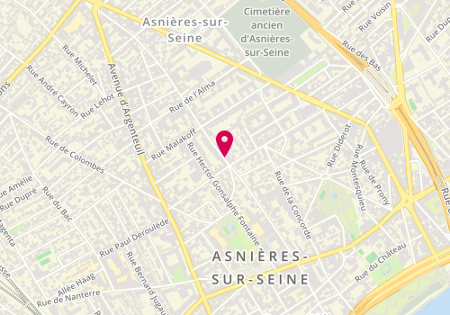Plan de LE SANT Thaïs, 34 Bis Rue du Révérend Père Christian Gilbert, 92600 Asnières-sur-Seine