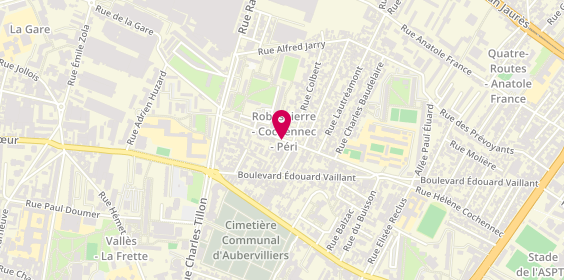 Plan de TUSSEAU Régis, 113 Rue Hélène Cochennec, 93300 Aubervilliers