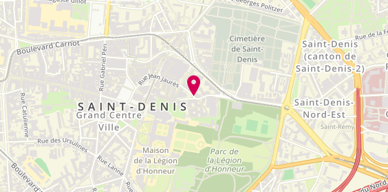 Plan de BELIN Elisabeth, 47 Rue J Jaures, 93200 Saint-Denis