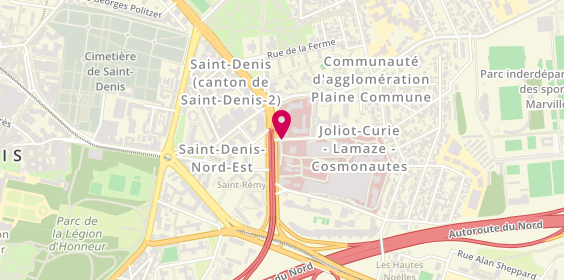 Plan de BROULLON SOTELO José, 2 Rue du Dr Delafontaine, 93205 Saint-Denis
