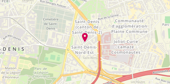 Plan de DOUYERE Damien, 79 Rue de Strasbourg, 93200 Saint-Denis