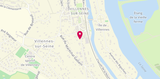 Plan de ABUSUBUL Daniel, 313 Avenue Georges Clemenceau, 78670 Villennes-sur-Seine