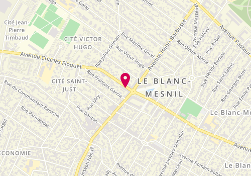 Plan de CORCOS Odile, 3 Avenue Charles Floquet, 93150 Le Blanc-Mesnil