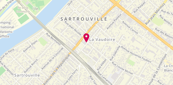 Plan de SANCHEZ Frédéric, 24 Avenue Jules Rein, 78500 Sartrouville