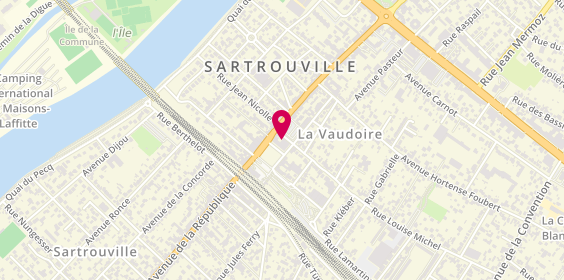 Plan de VAQUETTE William, 71 Avenue Jean Jaurès, 78500 Sartrouville