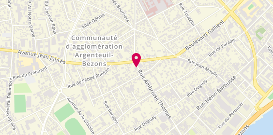 Plan de MOUDIR GHYZLANE El, 51 Rue Ambroise Thomas, 95100 Argenteuil