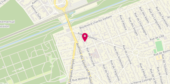 Plan de AUGUET-BARBEAU Sandrine, 15 Rue de Picardie, 93290 Tremblay-en-France