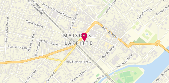Plan de TEISSIE-SOLIER Pierre, 30 Rue Masson, 78600 Maisons-Laffitte