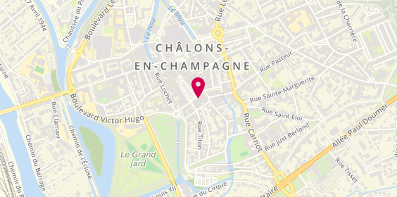 Plan de LAHAYE Eric, 48 Place de la Republique, 51000 Châlons-en-Champagne