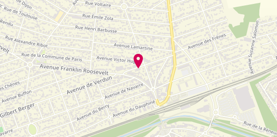 Plan de AMIEL Marc, 11 Avenue de Verdun, 77290 Mitry-Mory