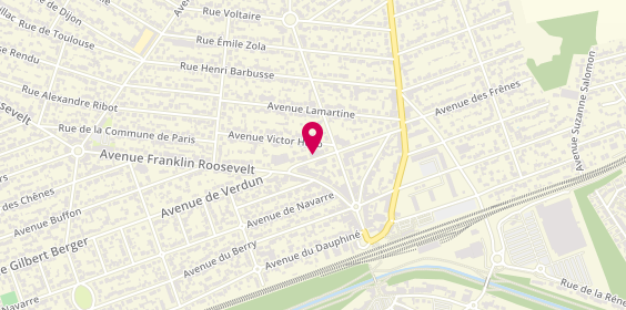 Plan de BRUN Sandrine, 26 Avenue de Verdun, 77290 Mitry-Mory