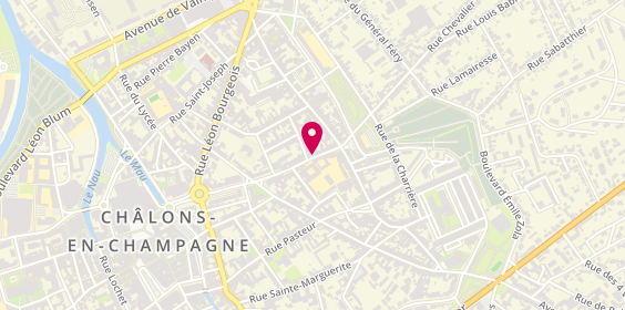 Plan de BACHELIER Corinne, 65 Rue Grande Étape, 51000 Châlons-en-Champagne