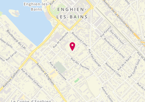 Plan de MAS Jean Paul, 14 Rue Paul Doumer, 95880 Enghien-les-Bains