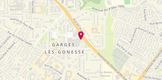 Plan de AJILI Samïa, 4 Rue Jean François Chalgrin, 95140 Garges-lès-Gonesse