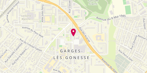 Plan de ACEVEDO GULIAS Raquel, 11 Avenue de la Commune de Paris, 95140 Garges-lès-Gonesse