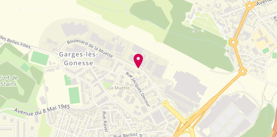 Plan de MBANI Gamy, 39 Boulevard de la Muette, 95140 Garges-lès-Gonesse