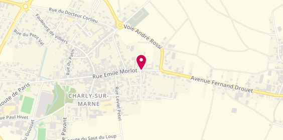 Plan de CLOSSON FOURRE Julie, 9 Rue Emile Morlot, 02310 Charly-sur-Marne