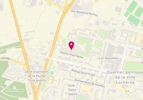 Plan de TOUITOU Raphaël, 3 Boulevard Albert Camus, 95200 Sarcelles