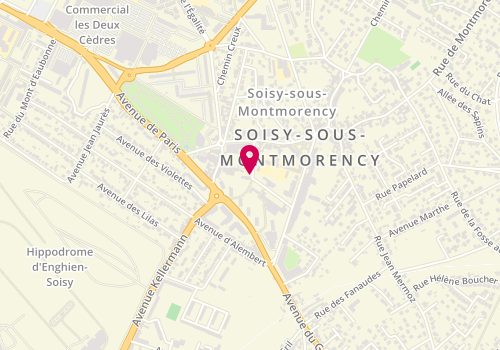 Plan de CARLIER Nicolas, 12 Rue des Écoles, 95230 Soisy-sous-Montmorency