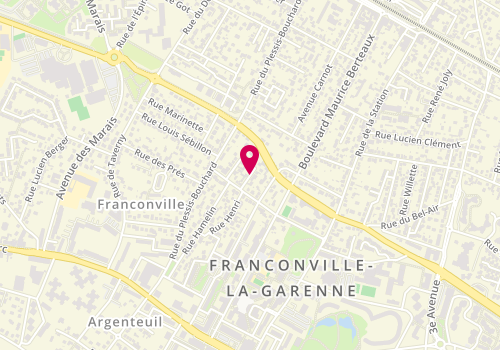 Plan de PASQUALI Antoine, 32 Rue Chenel, 95130 Franconville