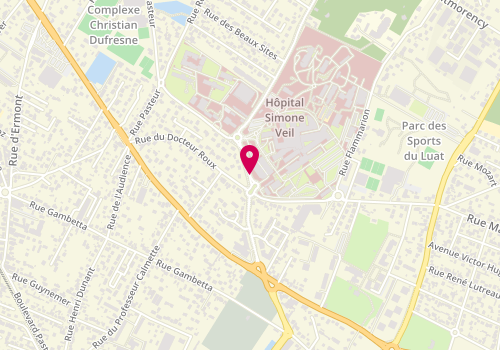 Plan de RENOT Marine, 14 Rue de Saint Prix, 95602 Eaubonne