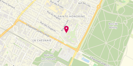 Plan de THENON Stéphane, 12 Rue des Lilas, 95150 Taverny