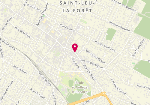 Plan de COQUELIN Nathalie, 17 Rue de Paris, 95320 Saint-Leu-la-Forêt
