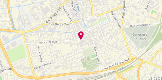 Plan de DURAND Valérie, 52 Rue Victor Hugo, 27000 Évreux